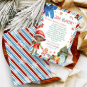 Kerstmis Jongensbrief van Elf Brief Kaart