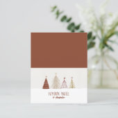 Kerstmis Joyeux Noel Feestelijke Aangepaste Prijsk (Staand voorkant)