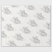Kerstmis_Joyeux Noel_Wrapping Paper Cadeaupapier (Vlak)
