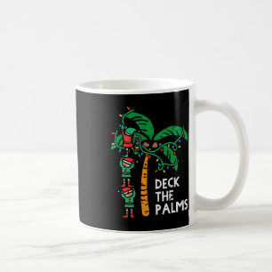 Kerstmis Juli Elfen Dekken De Palm Grappige Kerstm Koffiemok