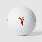 kerstmis justin trudeau golfballen (Voorkant)