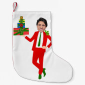 kerstmis justin trudeau kleine kerstsok (Voorkant)
