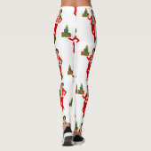 kerstmis justin trudeau leggings (Achterkant)