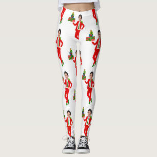 kerstmis justin trudeau leggings