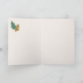 Kerstmis Kaarslicht Kunst Kaart (Binnen)