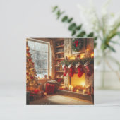 Kerstmis Kaart (Staand voorkant)