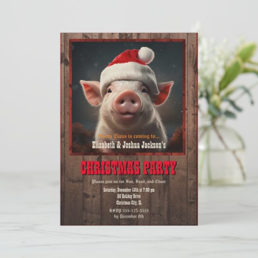 Kerstmis Kaart (Staand voorkant)