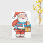 Kerstmis Kaart (Gele Bloem)