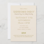 Kerstmis kaart (Achterkant)