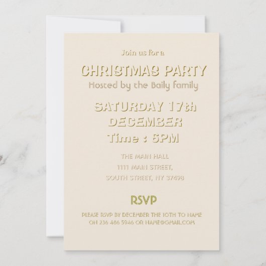 Kerstmis  kaart (Achterkant)