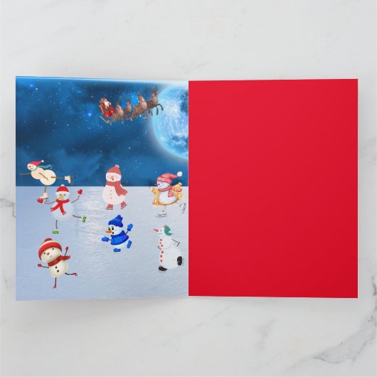 Kerstmis Kaart (Binnen)