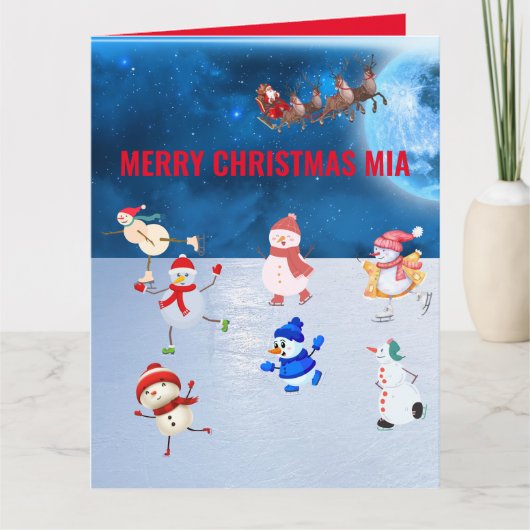 Kerstmis Kaart (Voorkant)