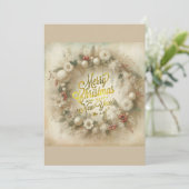 Kerstmis Kaart (Staand voorkant)