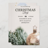 Kerstmis Kaart (Voorkant / Achterkant)