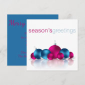 Kerstmis Kaart (Voorkant / Achterkant)