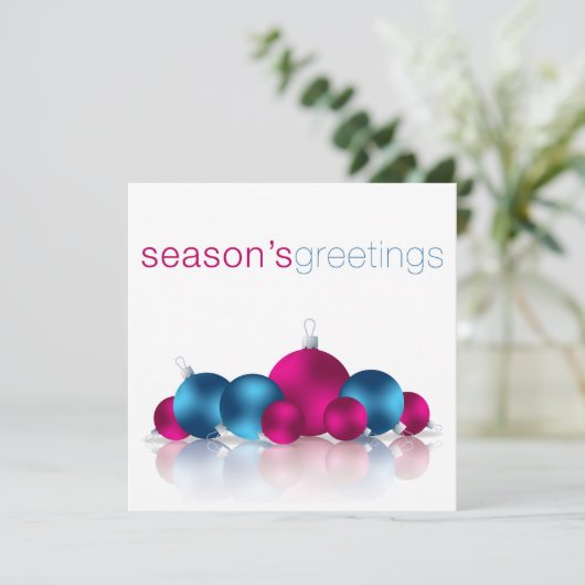 Kerstmis Kaart (Staand voorkant)