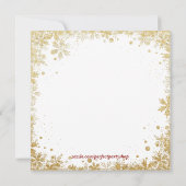 Kerstmis Kaart (Achterkant)