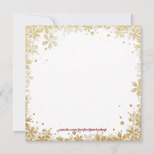 Kerstmis Kaart (Achterkant)