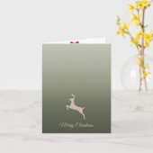 Kerstmis Kaart (Gele Bloem)