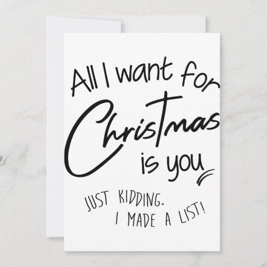 Kerstmis Kaart (Voorkant)