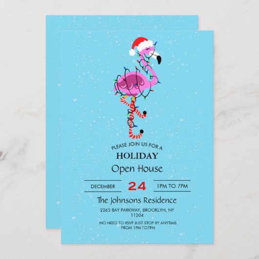 Kerstmis Kaart (Voorkant / Achterkant)