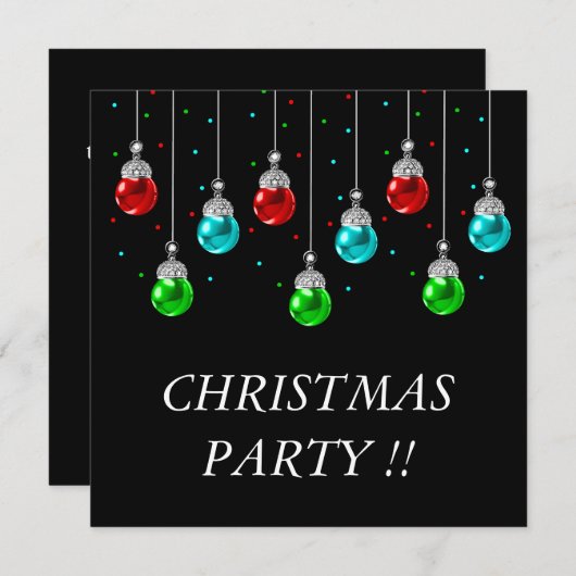 Kerstmis Kaart (Voorkant / Achterkant)