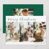 Kerstmis kaart (Voorkant / Achterkant)