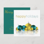 Kerstmis Kaart (Voorkant / Achterkant)