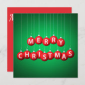 Kerstmis Kaart (Voorkant / Achterkant)