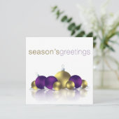 Kerstmis Kaart (Staand voorkant)