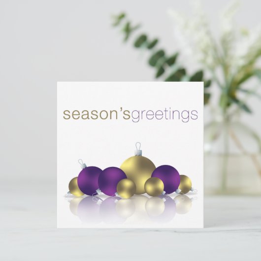 Kerstmis Kaart (Staand voorkant)