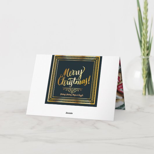 Kerstmis Kaart (Achterkant)