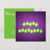 Kerstmis Kaart (Voorkant / Achterkant)