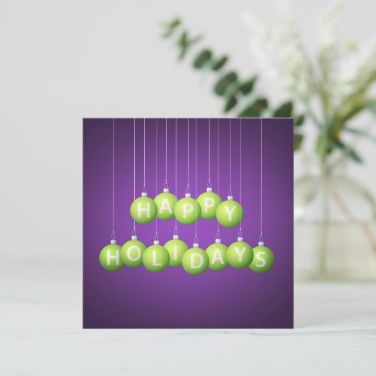 Kerstmis Kaart (Staand voorkant)