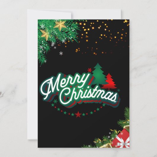 Kerstmis Kaart (Achterkant)