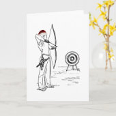 Kerstmis Kaart (Gele Bloem)