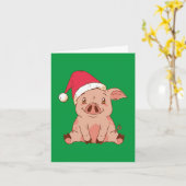 Kerstmis Kaart (Gele Bloem)