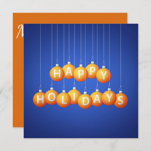 Kerstmis Kaart (Voorkant / Achterkant)