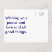 Kerstmis kaart (Achterkant)