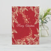 Kerstmis kaart (Staand voorkant)