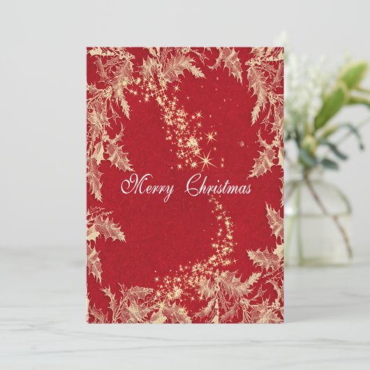 Kerstmis kaart (Staand voorkant)