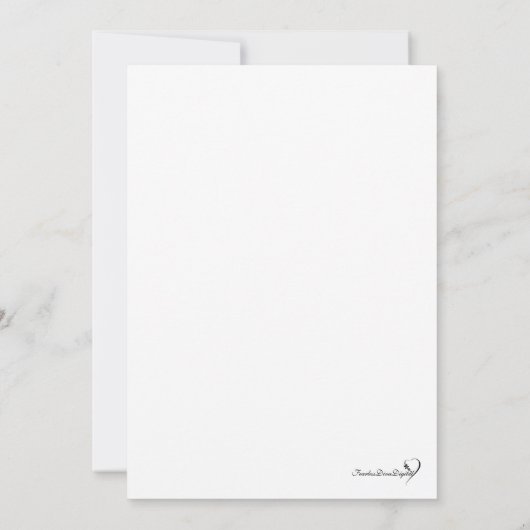 Kerstmis kaart (Achterkant)