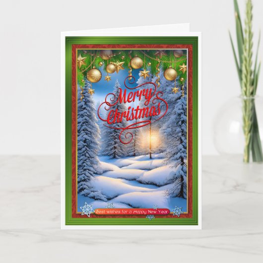 Kerstmis Kaart (Voorkant)