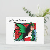 Kerstmis Kaart (Staand voorkant)