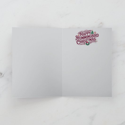 Kerstmis Kaart (Binnen)