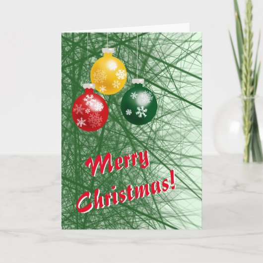 Kerstmis Kaart (Voorkant)