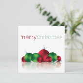 Kerstmis Kaart (Staand voorkant)