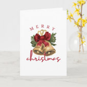 Kerstmis Kaart (Gele Bloem)