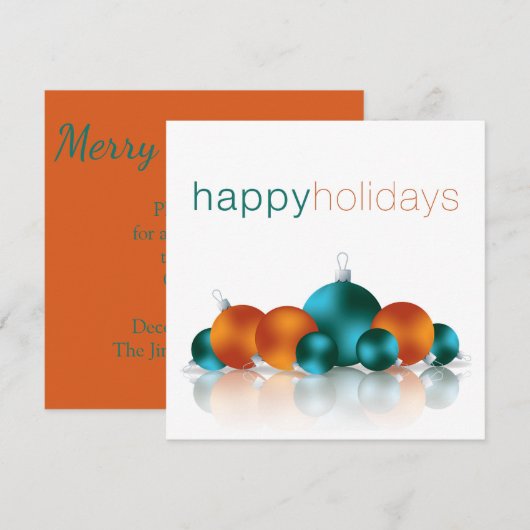 Kerstmis Kaart (Voorkant / Achterkant)