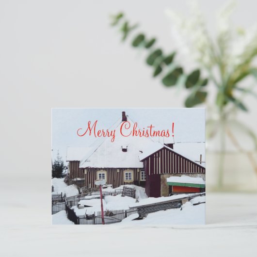 Kerstmis Kaart Kerst (Staand voorkant)